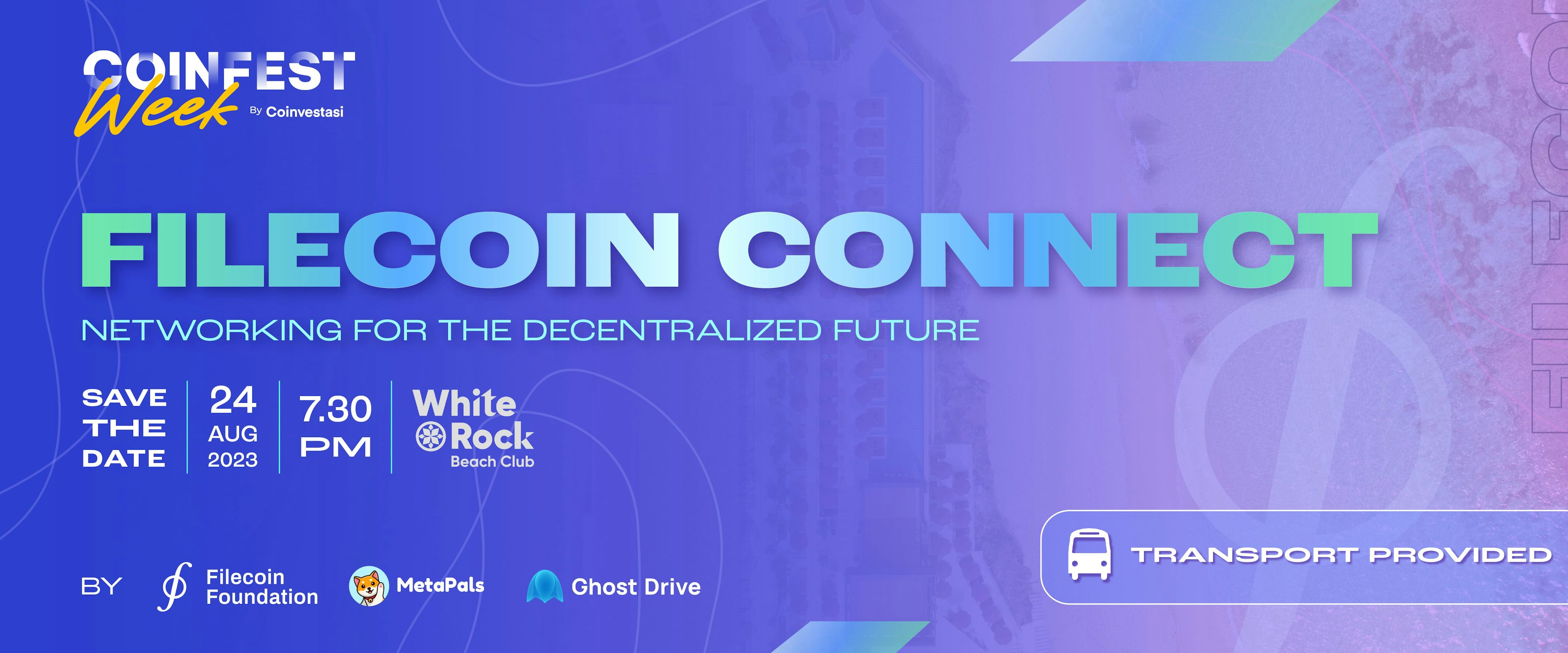 MetaPals, Filecoin Foundation, Ghost Drive